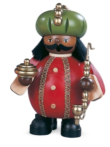 Müller Seiffen Räuchermann Balthasar klein 14 cm